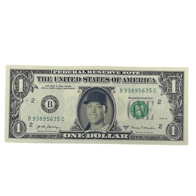 Aaron Judge Famous Face Dollar Bill
