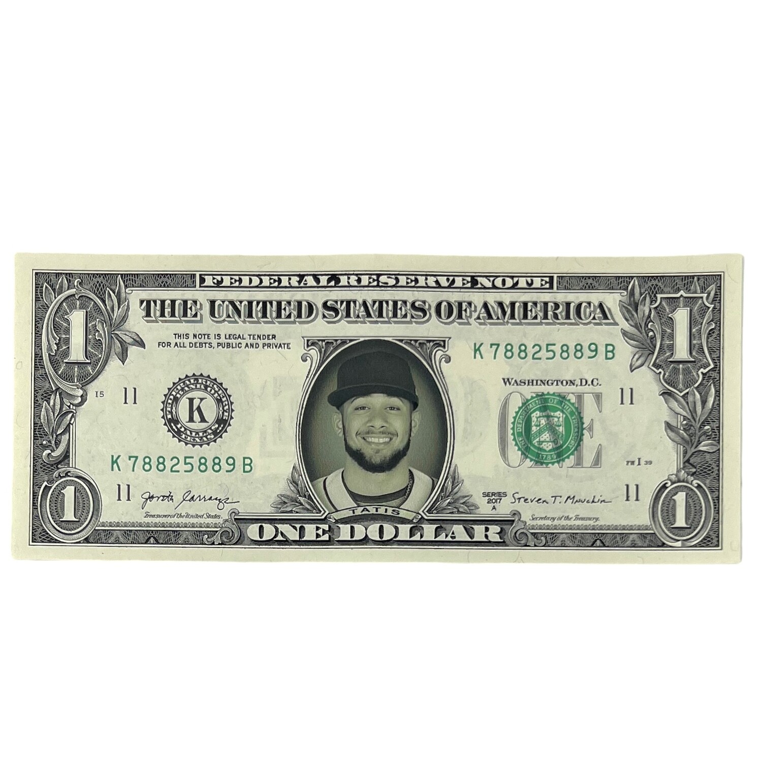 Fernando Tatis Jr. Famous Face Dollar Bill