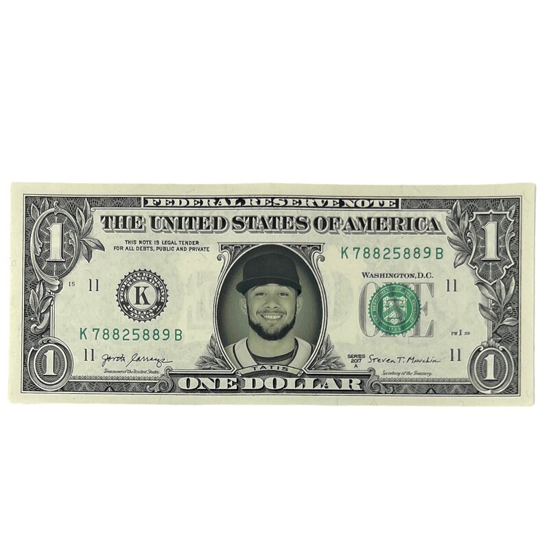 Fernando Tatis Jr. Famous Face Dollar Bill
