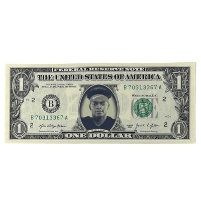 Justin Fields Famous Face Dollar Bill Justin Fields Famous Face Dollar Bill