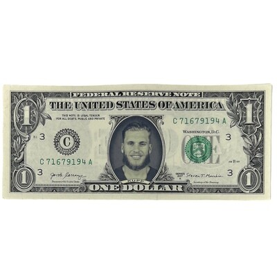 Cooper Kupp Famous Face Dollar Bill