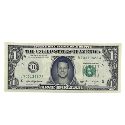 Brock Purdy Famous Face Dollar Bill