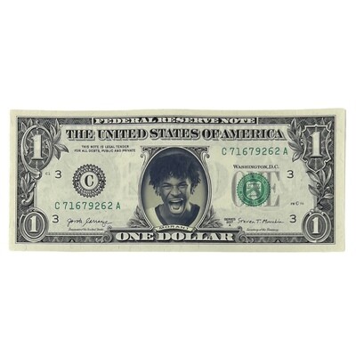 Ja Morant Famous Face Dollar Bill Ja Morant Famous Face Dollar Bill