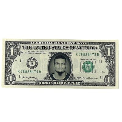 Minkah Fitzpatrick Famous Face Dollar Bill