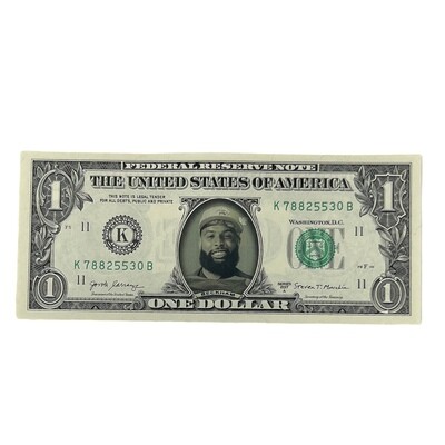 Odell Beckham Jr. Famous Face Dollar Bill