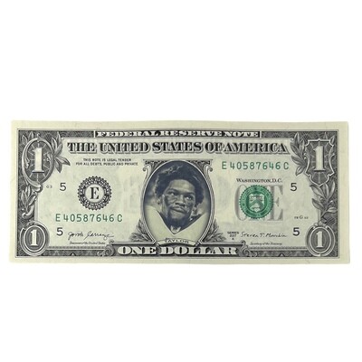 Sean Taylor Famous Face Dollar Bill