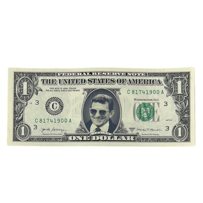 Joe Paterno Famous Face Dollar Bill