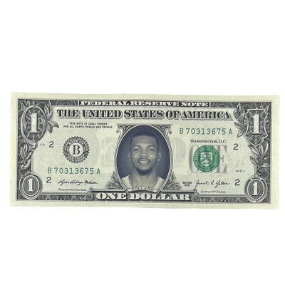 Tony Pollard Famous Face Dollar Bill