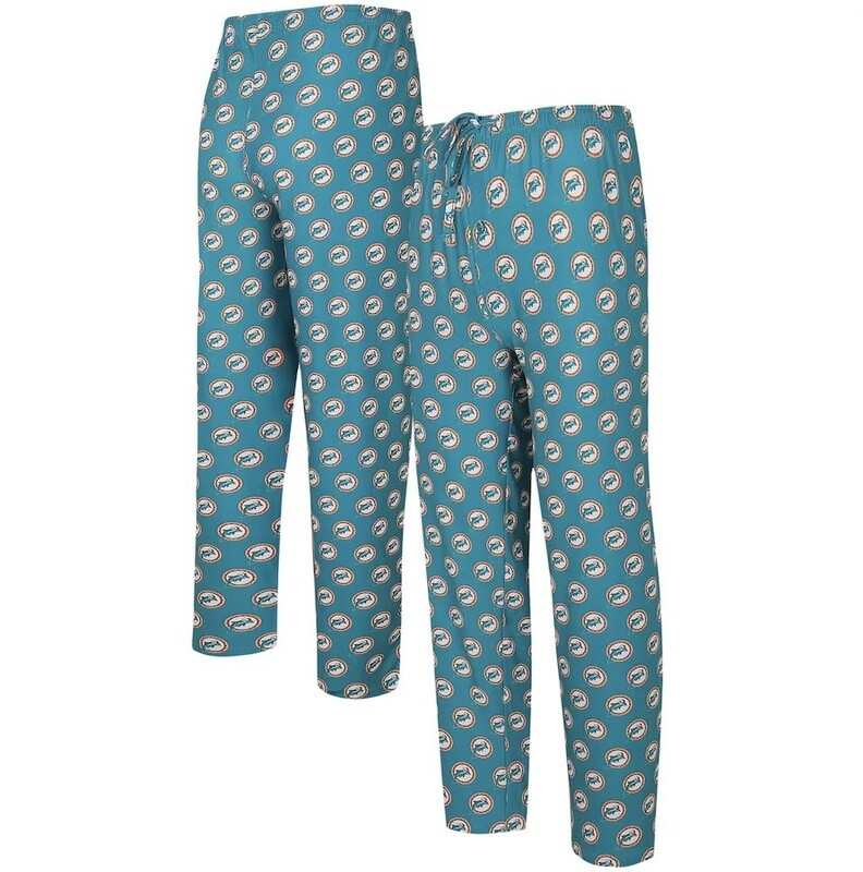 Miami Dolphins Men's Retro Concepts Sport Gauge Knit Pajama Pants