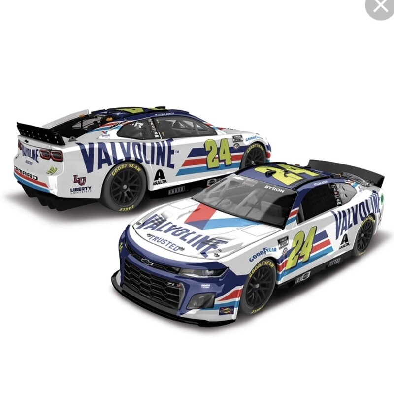 William Byron #24 Valvoline Phoenix Win 2023 Camaro ZL1 Limited Edition 1:64 Scale Diecast Car