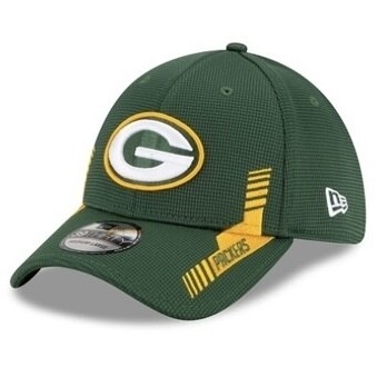 Green Bay Packers Men's New Era NFL Sideline Home 39Thirty Stretch Fit Hat