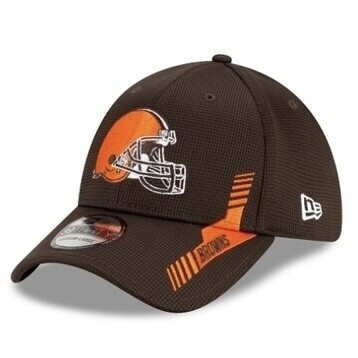 Cleveland Browns Men's New Era NFL Sideline Home 39Thirty Stretch Fit Hat