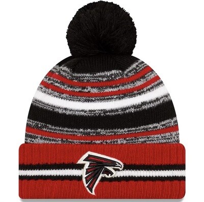 Atlanta Falcons Men’s New Era NFL Sport Pom Cuffed Knit Hat