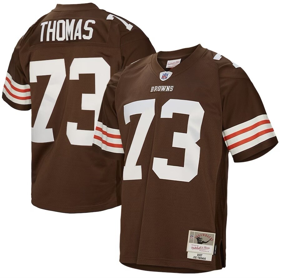 Cleveland Browns Joe Thomas 2007 Men's Mitchell & Ness Legacy Jersey