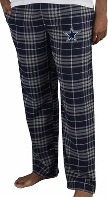 Dallas Cowboys Men’s Concord Plaid Flannel Pajama Pants