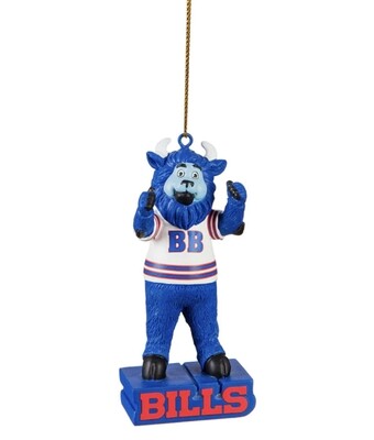 Buffalo Bills Mascot Statue Christmas Ornament Buffalo Bills Mascot Statue Christmas Ornament