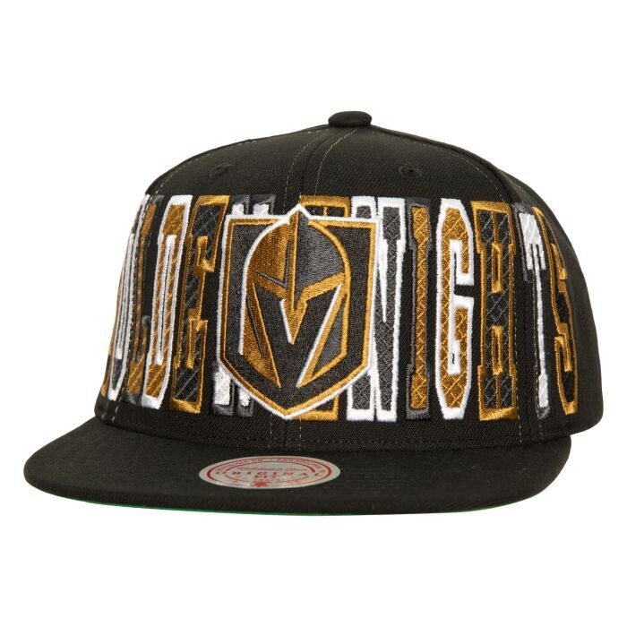 Vegas Golden Knights Men’s NHL Varsity Bust Vintage Mitchell & Ness Snapback Hat