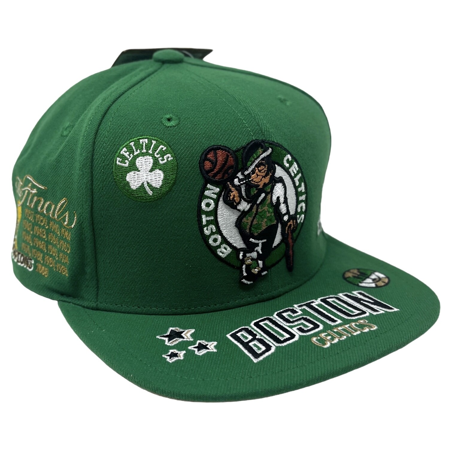 Boston Celtics Men’s NBA All Out Mitchell & Ness Snapback Hat