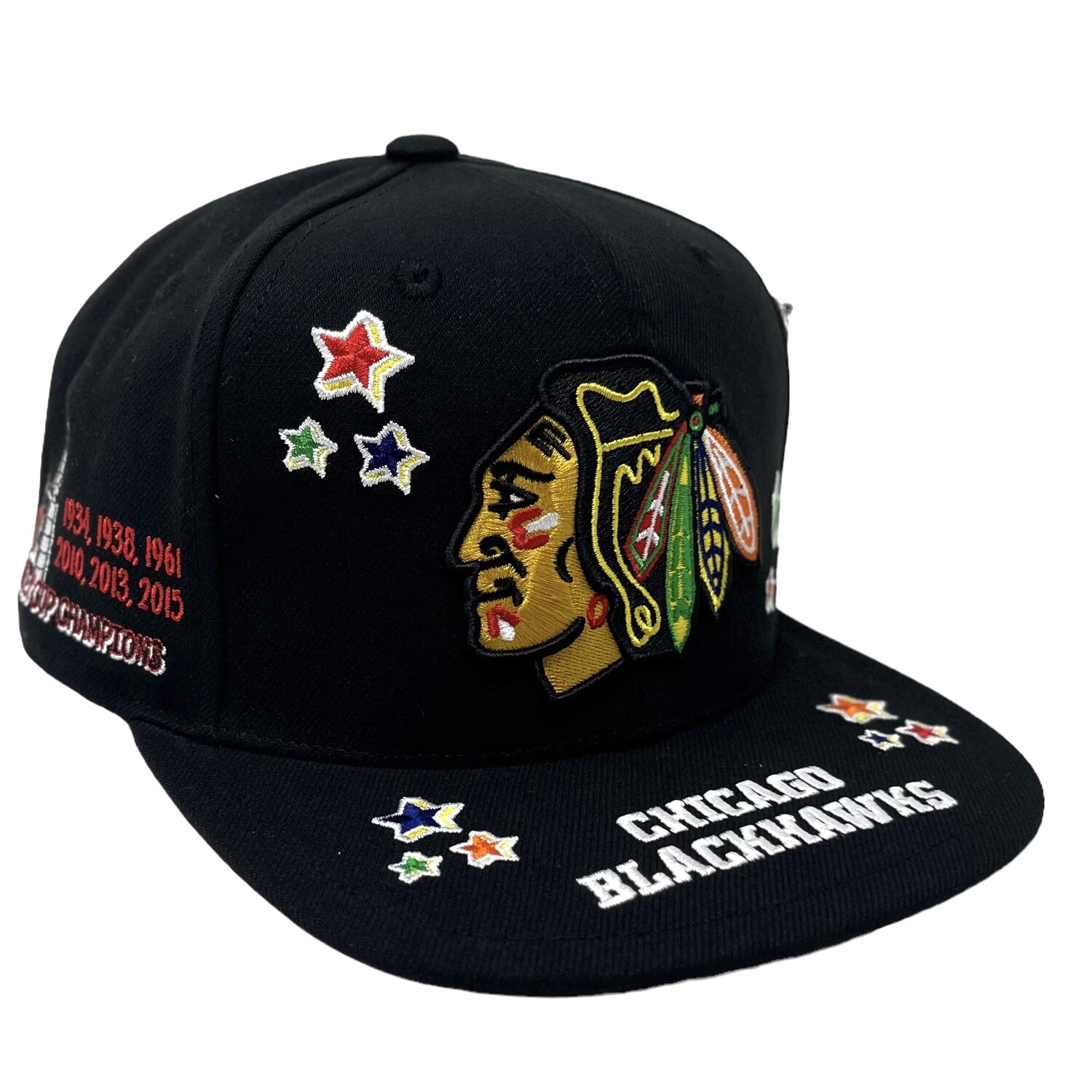 Chicago Blackhawks Men’s NHL All Out Mitchell & Ness Snapback Hat