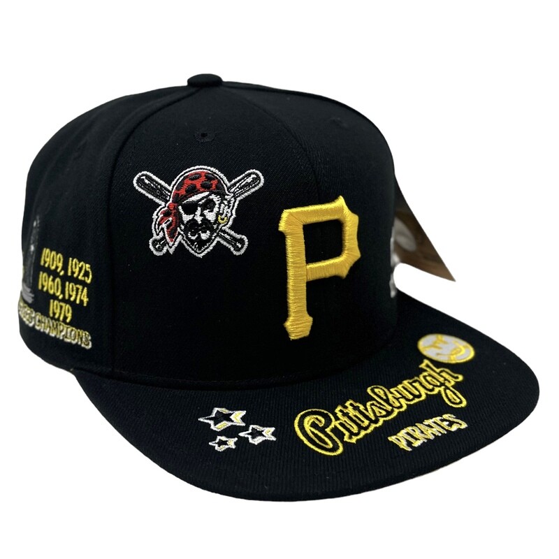 Pittsburgh Pirates Men’s MLB All Out Mitchell & Ness Snapback Hat