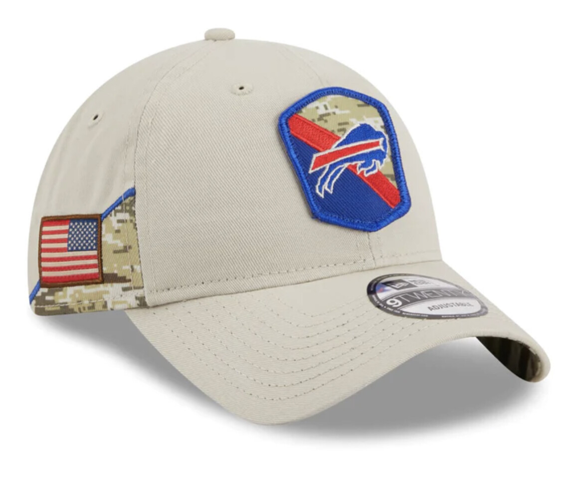 Buffalo Bills Men's New Era 9Twenty Adjustable NFL Salute to Service Sideline Hat