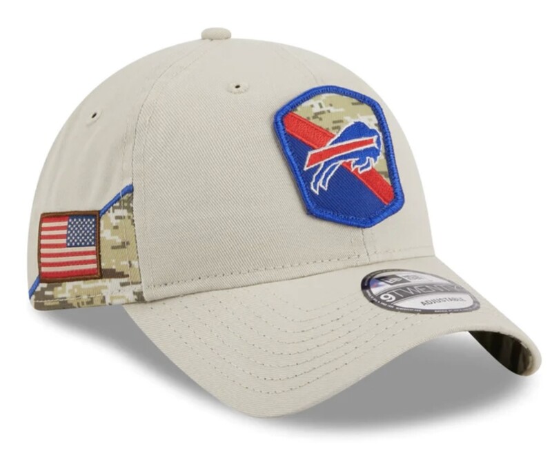 Buffalo Bills Men's New Era 9Twenty Adjustable NFL Salute to Service Sideline Hat