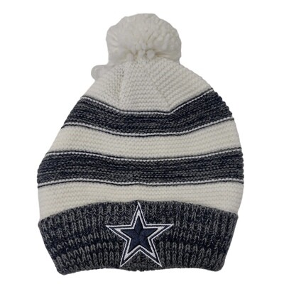 Dallas Cowboys Women’s Cuffed Pom Knit Hat