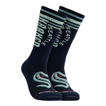 Seattle Kraken Men’s NHL Power Play Crewneck Socks