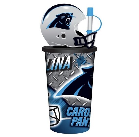Carolina Panthers 32oz Reusable Drinking Helmet Cup