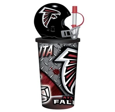 Atlanta Falcons 32oz Reusable Drinking Helmet Cup Atlanta Falcons 32oz Reusable Drinking Helmet Cup