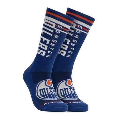 Edmonton Oilers Men’s NHL Power Play Crewneck Socks