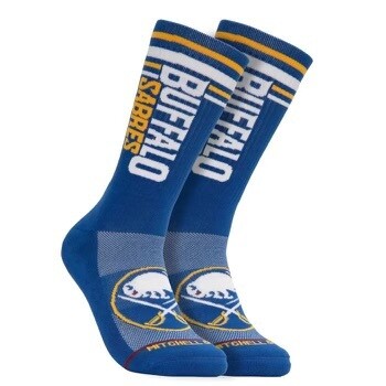Buffalo Sabres Men’s NHL Power Play Crewneck Socks