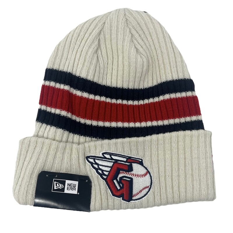 Cleveland Guardians Men's New Era Cuffed Knit Hat