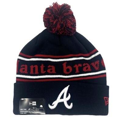 Atlanta Braves Men's New Era Marquee Cuffed Knit Hat