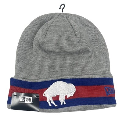 Buffalo Bills Men's Retro New Era Banded Cuffed Knit Hat