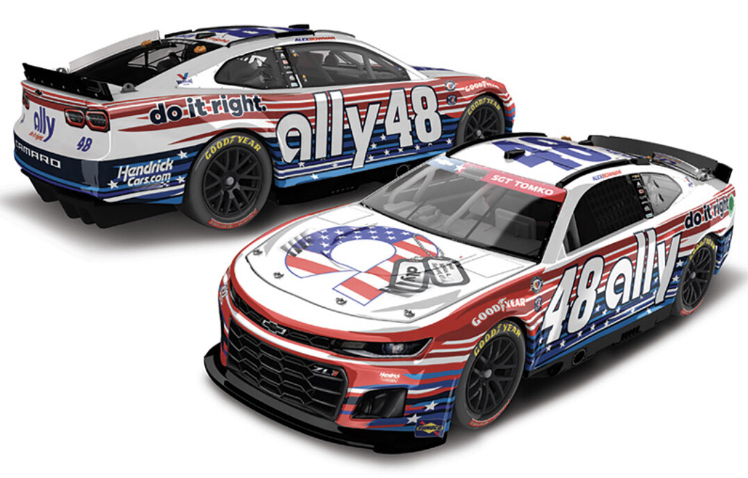 Alex Bowman #48 Ally Patriotic 2020 Camaro Limited Edition 1:64 Scale Diecast Car