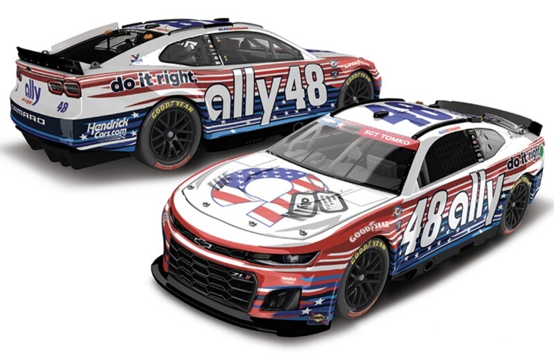 Alex Bowman #48 Ally Patriotic 2020 Camaro Limited Edition 1:64 Scale Diecast Car