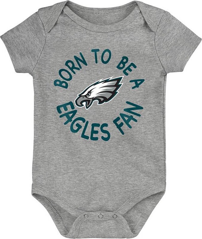 Philadelphia Eagles Gerber Baby 3 pc. Creeper, Bib, and Bootie Set