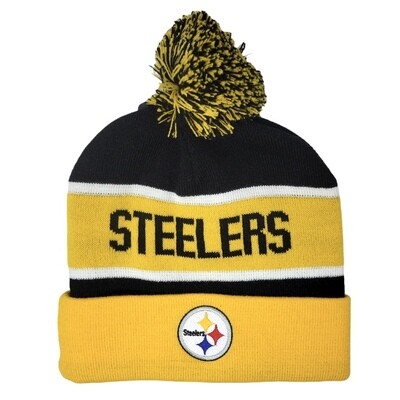 Pittsburgh Steelers Men's Starter Cuffed Pom Knit Hat