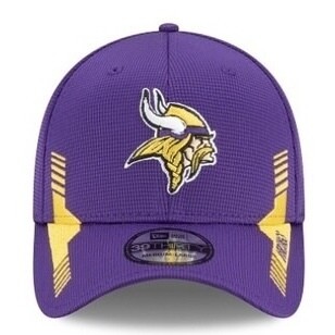 Minnesota Vikings Men's Purple New Era NFL Sideline Home 39Thirty Stretch Fit Hat