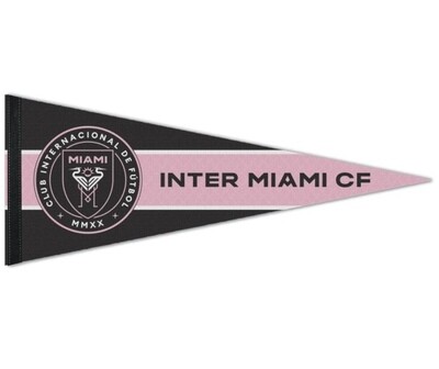 Inter Miami CF 12" x 30" Premium Pennant
