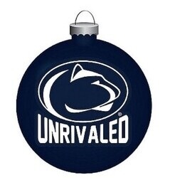 Penn State Nittany Lions Unrivaled Blown Glass Ornament