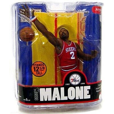 Philadelphia 76ers Moses Malone Legends Series 3 McFarlane Figure