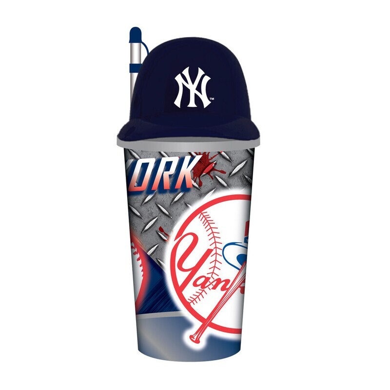 New York Yankees 32oz Reusable Drinking Helmet Cup
