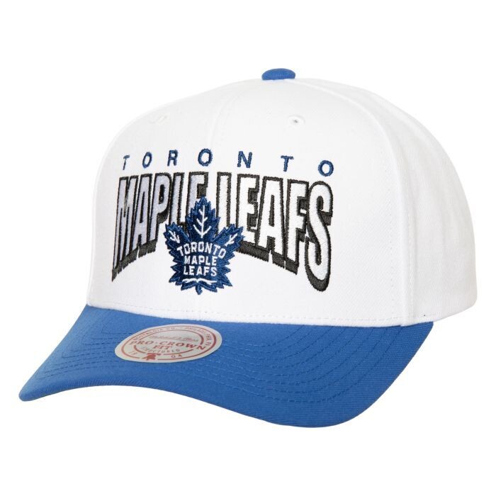 Toronto Maple Leafs Men’s NHL Boom Text Pro Vintage  Mitchell & Ness Snapback Hat