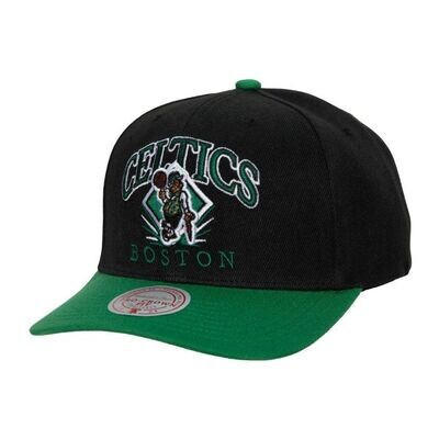 Boston Celtics Men’s NBA All Pro Classic Mitchell & Ness Snapback Hat
