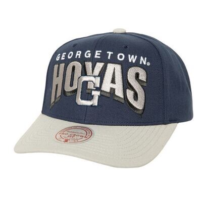Georgetown Hoyas Men’s NCAA Boom Text Pro Mitchell & Ness Snapback Hat