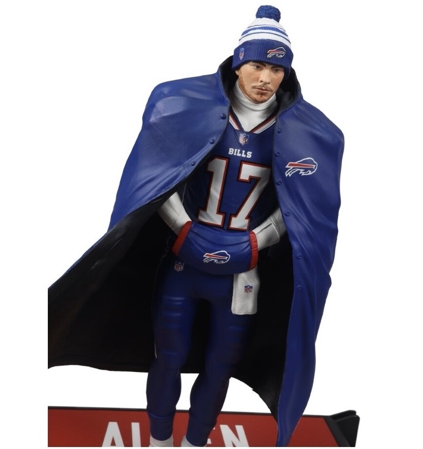 Buffalo Bills Josh Allen Blue Jersey Legacy Series NFL 6" Figure Series 6