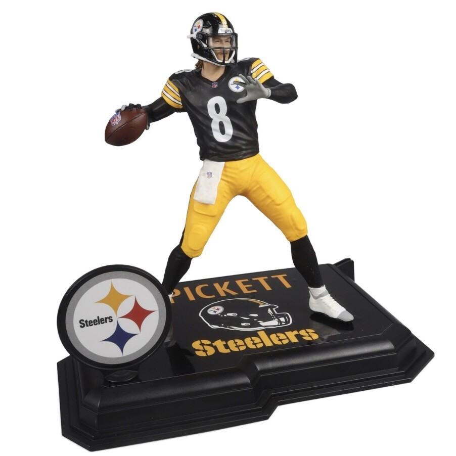 Pittsburgh Steelers Kenny Pickett Black Jersey Legacy Series NFL 6" Figure Series 6