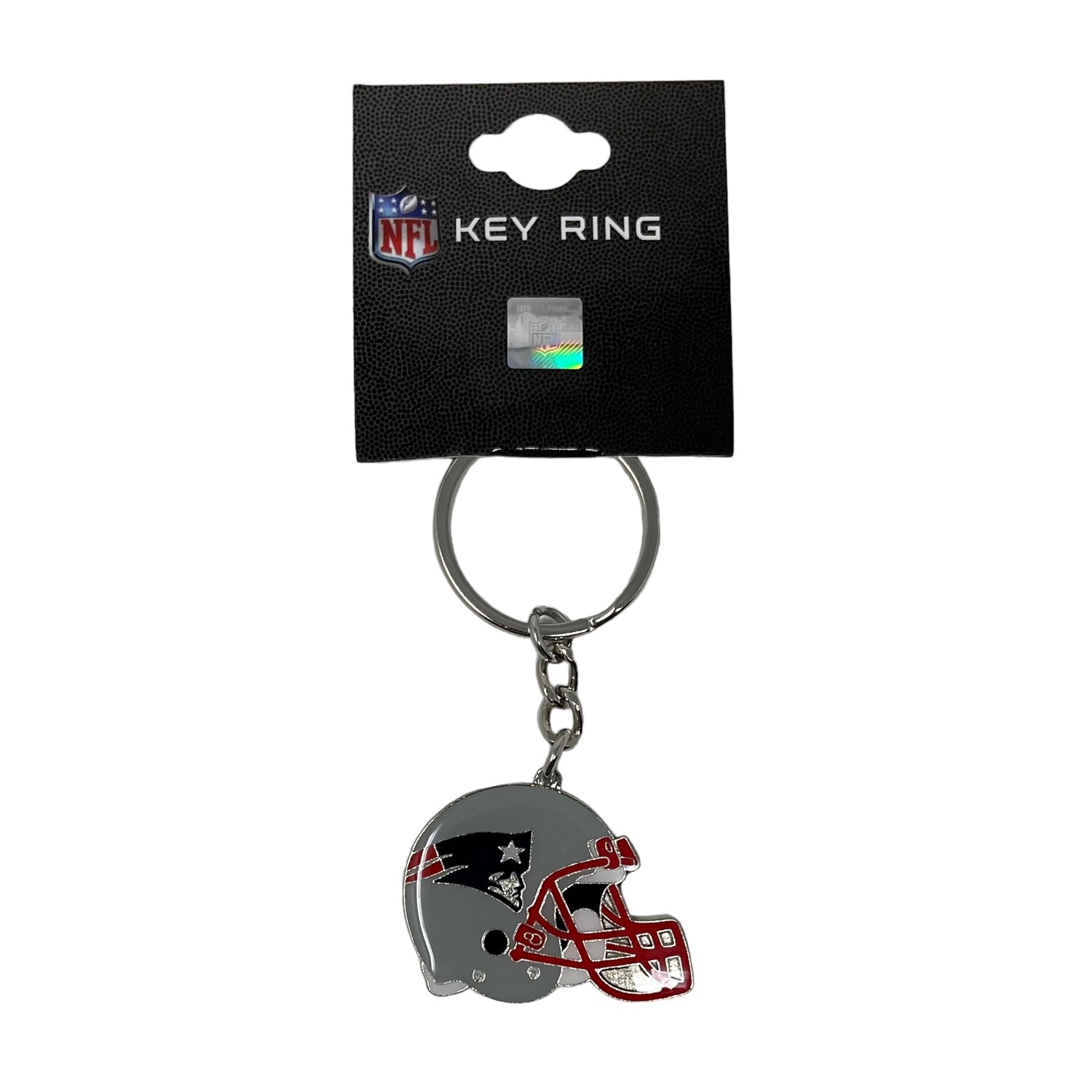 New England Patriots Helmet Key Ring